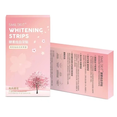 Miếng Dán Trắng Răng Than Tre SMILEKIT Charcoal Mint - Làm Trắng Nhanh, An Toàn Tại Nhà, Hộp 7 Túi 14 Miếng, 30.000 VND 7