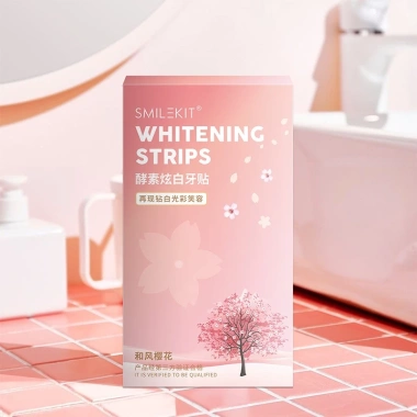Miếng Dán Trắng Răng Than Tre SMILEKIT Charcoal Mint - Làm Trắng Nhanh, An Toàn Tại Nhà, Hộp 7 Túi 14 Miếng, 30.000 VND 8