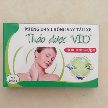 Miếng dán Vio say tàu xe - Mệt mỏi, chóng mặt, buồn nôn, bà bầu & trẻ, 45.000₫ 2