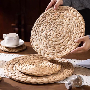 Miếng lót Lục bình đa năng Vintage - Trang trí tường hoài cổ mộc mạc, Decor Thảo Nguyên - Giá chỉ 12.600₫