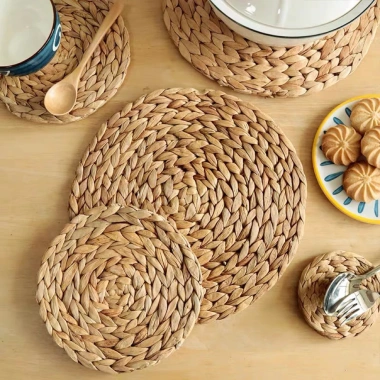 Miếng lót Lục bình đa năng Vintage - Trang trí tường hoài cổ mộc mạc, Decor Thảo Nguyên - Giá chỉ 12.600₫ 8