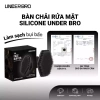 Miếng rửa mặt silicone Under Bro - Tẩy tế bào chết, tạo bọt, làm sạch da, giá 62.000đ