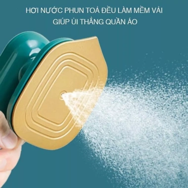 Mini bàn ủi hơi nước cầm tay - Bàn là dễ dùng, tiện lợi, phù hợp du lịch, giá 84.000₫ 5