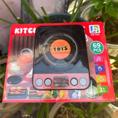 Mini Bộ Đồ Chơi Nhà Bếp 69 Chi Tiết, Bếp Pin Dùng Nước, Giá 149k Giảm Giá Đặc Biệt