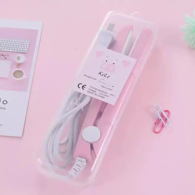 Mini Curly Bar điện kẹp cuộn tóc thẳng, tóc mái nhỏ - Giá 47.000đ, tiện cho sinh viên ký túc xá 8 Mini Curly Bar điện kẹp cuộn tóc thẳng, tóc mái nhỏ - Giá 47.000đ, tiện cho sinh viên ký túc xá 8