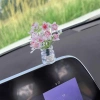 Mini Lotso Dâu Gấu mô phỏng bình trang trí xe hơi - hoa trung tâm tươi, phụ kiện ô tô 56.163 VND 7