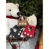 Mini túi đeo chéo nữ vải dạ mềm hoa nổi chấm bi, chỉ 59.000đ, thích hợp bé gái 2