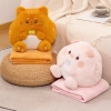 Miniso Gấu Chăn Mền Văn Phòng Nhập Khẩu - Gấu Bông Ấm Áp Cho Bé Đi Học Giá Ưu Đãi 229.000đ 7