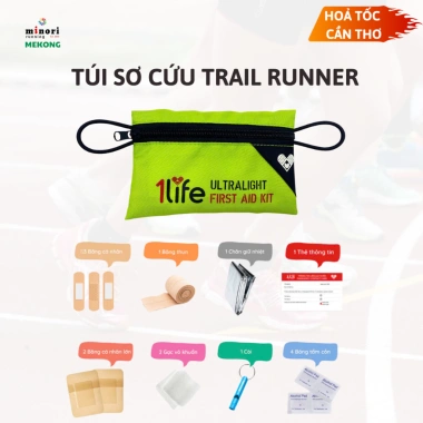 Minori Mekong Túi Sơ Cứu Trail Runner Siêu Gọn Nhẹ Ultralight Kit Chạy Đường Mòn