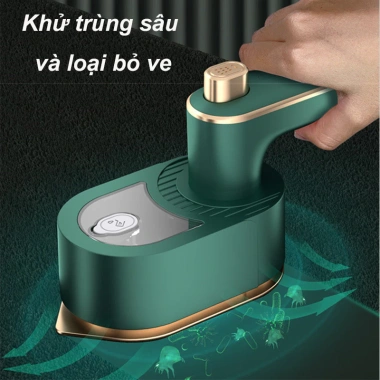 MISHILEI Bàn Là Hơi Nước Mini Gấp Gọn, Công Suất Lớn Đầu Phun Kép, Là Phẳng Mọi Loại Vải - 204.750₫