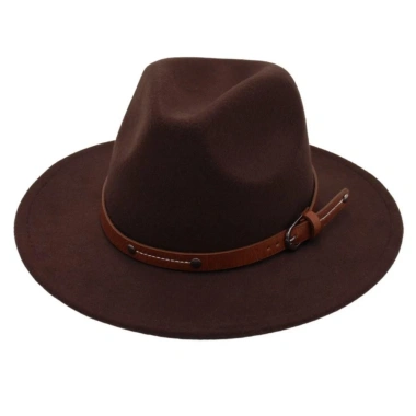 MISUPS Fedora Nỉ Vành Rộng Mềm Panama Thanh Lịch Khóa Thắt Lưng Jazz Nam Nữ 81.108 VND 5