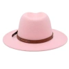 MISUPS Fedora Nỉ Vành Rộng Mềm Panama Thanh Lịch Khóa Thắt Lưng Jazz Nam Nữ 81.108 VND 8