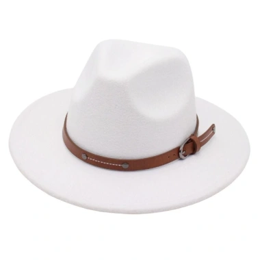 MISUPS Fedora Nỉ Vành Rộng Mềm Panama Thanh Lịch Khóa Thắt Lưng Jazz Nam Nữ 81.108 VND 9