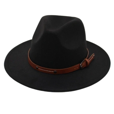 MISUPS Fedora Nỉ Vành Rộng Mềm Panama Thanh Lịch Khóa Thắt Lưng Jazz Nam Nữ 81.108 VND 10