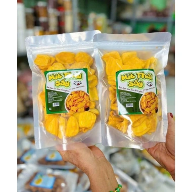 Mít Sấy Túi Zip 300-500g - Ngon, Ngọt, Bổ, Giòn Tan, Giá chỉ 75.000₫ giảm từ 96.000₫