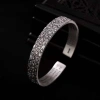 Miyan Sterling Bạc Nguyên Chất: Vòng Tay Đám Mây Trái Tim Retro Nam Nữ Giá 101.200 VND