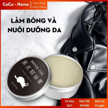 Mỡ Chồn Mink Oil chăm sóc da: Dưỡng, bóng, bảo vệ giày, túi - 40.000 đồng
