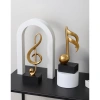 Mô hình 3 nốt nhạc mạ đồng, tượng đèn lọ hoa, tháp Eiffel - Piano nội thất 4