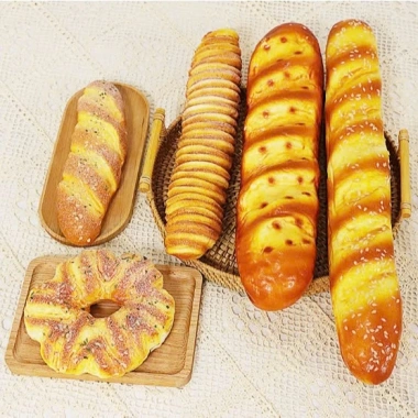 Mô hình bánh mì & bánh ngọt squishy - Đồ trưng bày, decor picnic, chụp ảnh, siêu mềm dẻo, giảm giá 79.000₫