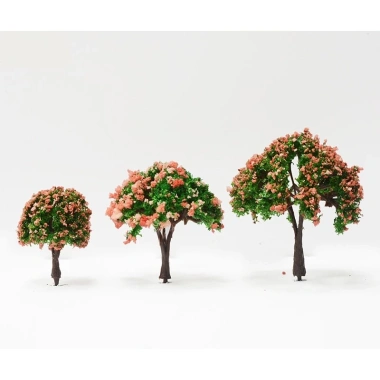 Mô hình cây hoa đỏ cao 3-10cm - Trang trí tiểu cảnh, terrarium, DIY, chỉ 5.000đ