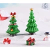 Mô hình cây thông Noel mini nhựa trang trí bonsai, móc chìa khóa DIY 9.000đ 3