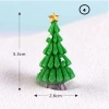 Mô hình cây thông Noel mini nhựa trang trí bonsai, móc chìa khóa DIY 9.000đ 8