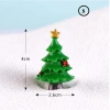 Mô hình cây thông Noel mini nhựa trang trí bonsai, móc chìa khóa DIY 9.000đ 9