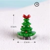 Mô hình cây thông Noel mini nhựa trang trí bonsai, móc chìa khóa DIY 9.000đ 10