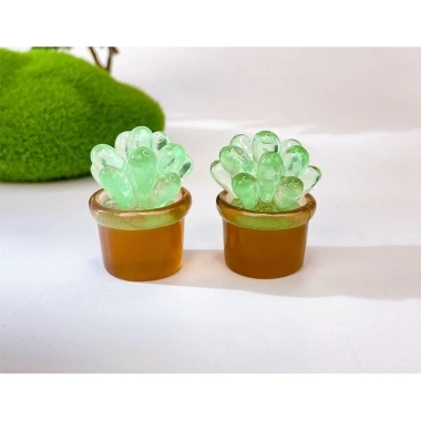 Mô hình chậu cây mini phát sáng DIY - Trang trí tiểu cảnh, đồ chơi trẻ em, giá 8.000₫