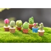 Mô hình chậu cây xương rồng 1.8x3.4cm - Trang trí tiểu cảnh, bonsai, móc khóa, DIY chỉ 6.000đ 3