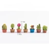 Mô hình chậu cây xương rồng 1.8x3.4cm - Trang trí tiểu cảnh, bonsai, móc khóa, DIY chỉ 6.000đ 9