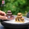 Mô hình cọc làng mini trang trí hòn non bộ - Cây bonsai siêu xinh, giá 30.000đ