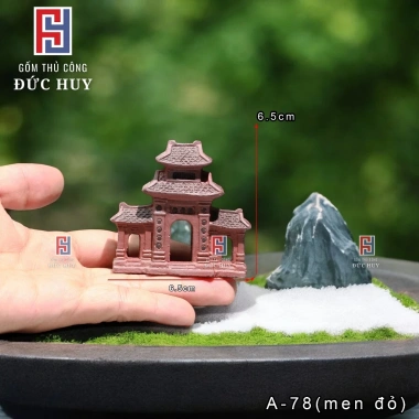 Mô hình cọc làng mini trang trí hòn non bộ - Cây bonsai siêu xinh, giá 30.000đ