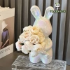 Mô Hình Decor Gốm Sứ Thỏ Ôm Hoa – Tượng Thạch Cao Trang Trí Nhà Cửa, Bàn Phòng Khách 183.425₫ (Giảm giá) 5