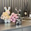 Mô Hình Decor Gốm Sứ Thỏ Ôm Hoa – Tượng Thạch Cao Trang Trí Nhà Cửa, Bàn Phòng Khách 183.425₫ (Giảm giá) 10
