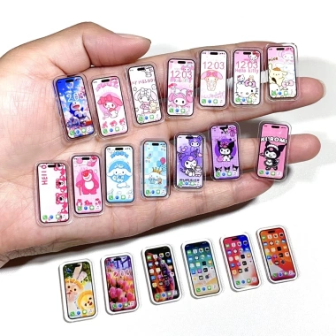 Mô hình điện thoại Sanrio Kitty Melody Kumori – Phụ kiện trang trí búp bê 15.000₫ 9
