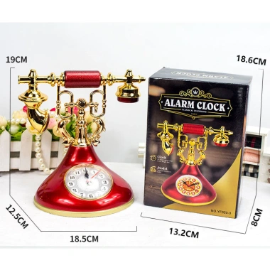 Mô hình đồng hồ điện thoại bàn - Trang trí nội thất hiện đại, giá ưu đãi 128.000 VND