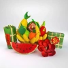 Mô hình mâm ngũ quả trang trí mầm non Tết - Mùa xuân, giảm 20% còn 159.000₫ 5