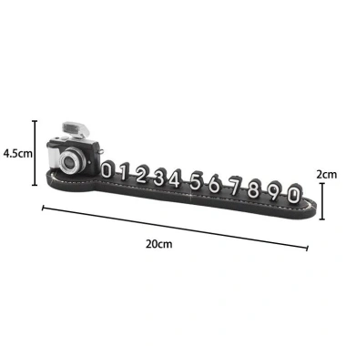 Mô hình ngộ nghĩnh hiển thị bảng số điện thoại - Đậu xe ô tô, giảm giá 90.000đ