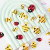 Mô hình ong vàng mini cute bằng nhựa - Trang trí tiểu cảnh, sân vườn, bể cá, chậu cây, tặng miếng dán 4