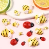 Mô hình ong vàng mini cute bằng nhựa - Trang trí tiểu cảnh, sân vườn, bể cá, chậu cây, tặng miếng dán 7