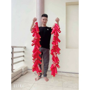 Mô hình pháo giấy trang trí Tết Trung Thu và Nguyên Đán, decor nhà, giá 16.000 VND