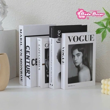 Mô hình sách tạp chí thời trang - sách giả decor phòng khách, chỉ 42.573₫ 3 Mô hình sách tạp chí thời trang - sách giả decor phòng khách, chỉ 42.573₫ 3