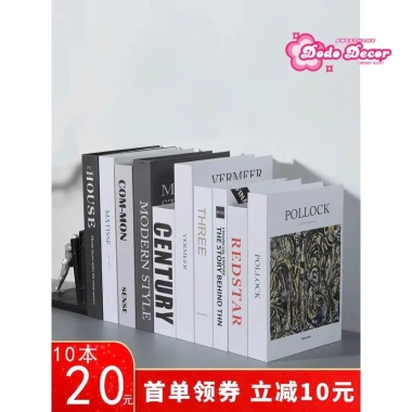Mô hình sách tạp chí thời trang - sách giả decor phòng khách, chỉ 42.573₫