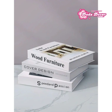 Mô hình sách tạp chí thời trang - sách giả decor phòng khách, chỉ 42.573₫
