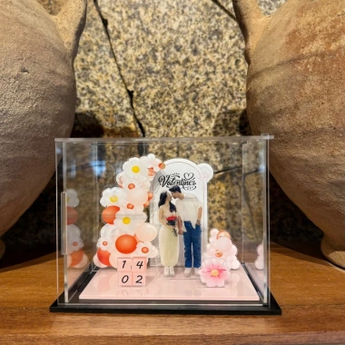 Mô hình standee 3D Quà tặng Valentine, sinh nhật, kỷ niệm, lễ tốt nghiệp - Giá ưu đãi 229.000đ 3