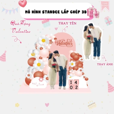 Mô hình standee 3D Quà tặng Valentine, sinh nhật, kỷ niệm, lễ tốt nghiệp - Giá ưu đãi 229.000đ 10