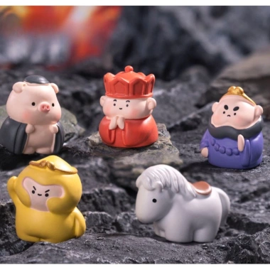 Mô Hình Tây Du Ký Combo 5 Thầy Trò Đường Tăng - Tiểu Cảnh Chậu Cây Mini Cute - Safetoy 60.000₫