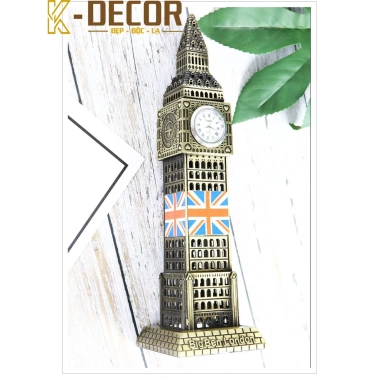 Mô hình trang trí tháp đồng hồ Bigben - Phòng khách, giảm 20%, chỉ 100.000 VND