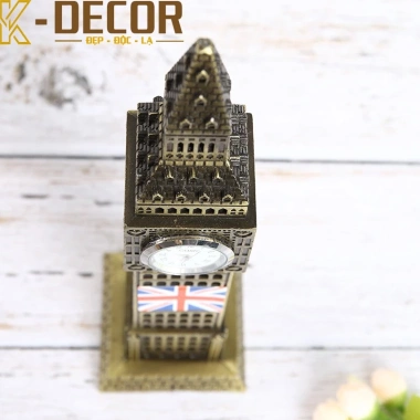 Mô hình trang trí tháp đồng hồ Bigben - Phòng khách, giảm 20%, chỉ 100.000 VND